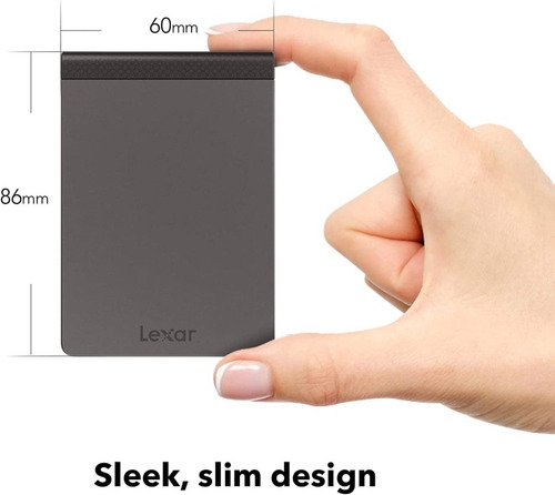 Disco Duro Externo Lexar Sl200 512gb Usb 3.1 Type C