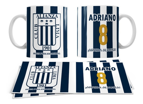 Taza Personalizada Alianza Lima - Entrega Inmediata Delivery