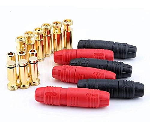 Amass Bullet Connector Adapter Pug Set Macho Hembra Adaptad