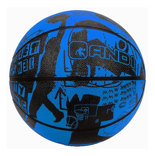 And1 Street Art Rubber Basketball: Official Regulation Size