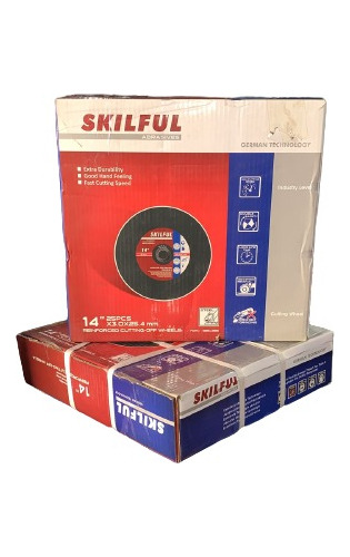 Disco De Corte Skilful 350 X 3mm Para Sensitiva X 25 Unid