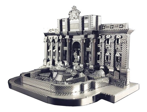 Fontana Di Trevi  - Rompecabezas 3d Metal Puzzle 