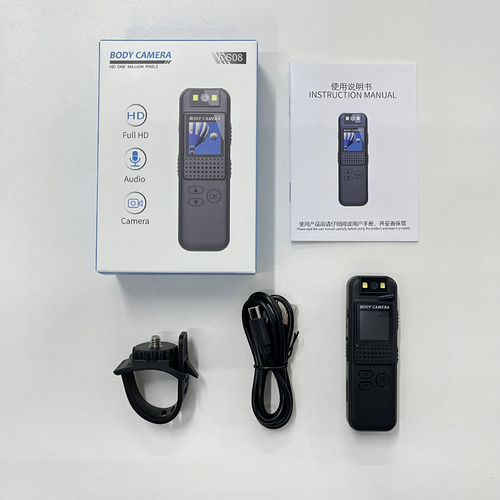 Grabadora Corporal 1080p Hd Antivibración Con Clip B