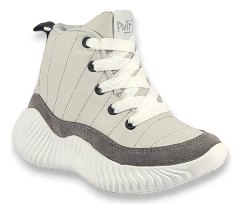 Zapatillas Botas Plumita's Acordonadas Unisex Chicos Comodas