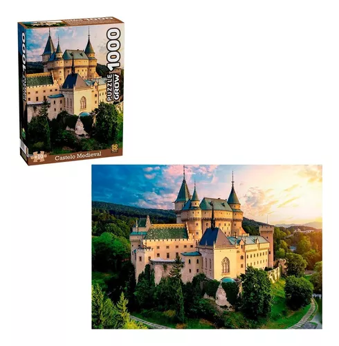 Jogo Quebra Cabeça Paisagem Castelo Alemanha 1000 Pçs Puzzle