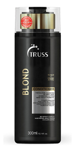 Condicionador Truss Blond Em Frasco De 300ml De 300g Com 1 Unidad