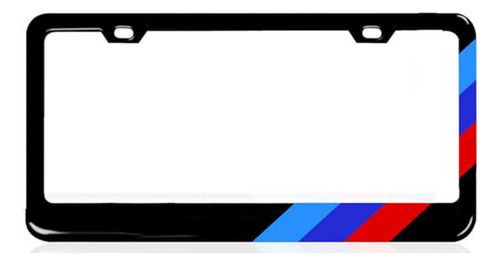 Portaplacas Deportivo Aluminio Tri-color Para Bmw