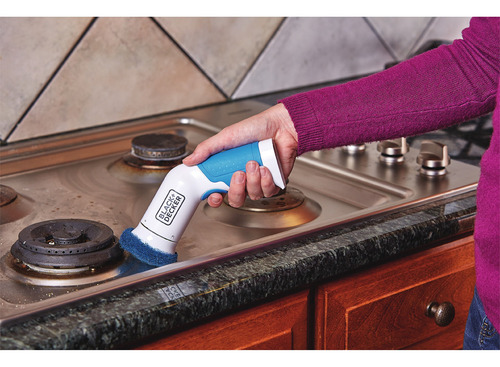 Escova De Depuração Black+decker Power Scrubber Pks160