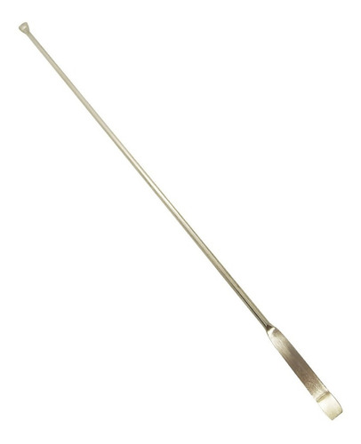 Imagen 1 de 9 de Espátula Curva Cucharita De Acero Importada