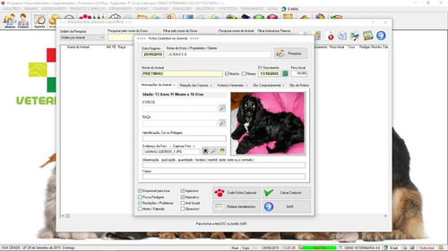 Programa Clinica Veterinária Com Agendamento Financeiro V4.0