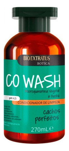 Bio Extratus Botica Co Wash Condicionador 270ml Cachos Perf.