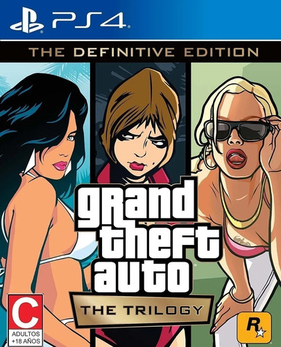 Imagen 1 de 3 de Gta Grand Theft Auto The Trilogy Ps4 Juego Fisico Sellado  