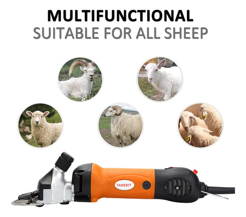Tijeras Eléctricas Profesionales Para Ovejas Y Alpacas 380 W