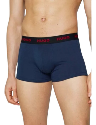 Boxers Hugo 2 Pack Trunk Hombre Flex Cotton 5010 - Original
