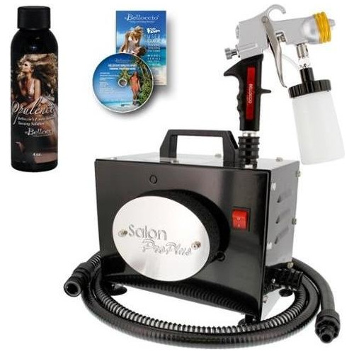 Salon Pro Plus Sin Sol Spray De Bronceado Kit De Sistema