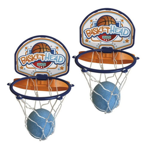 Imagen 4 de 5 de Basket Head Game Juego Basquet Encesta En Aros Cabeza Ditoys