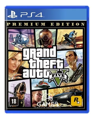 OFERTA: Jogo GTA 5, Grand Theft Auto V, Mídia Física, PS5 por R