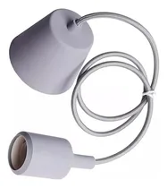 Comprar Colgante Luminaria 1luz Cable Textix Modern De Silicon Techo