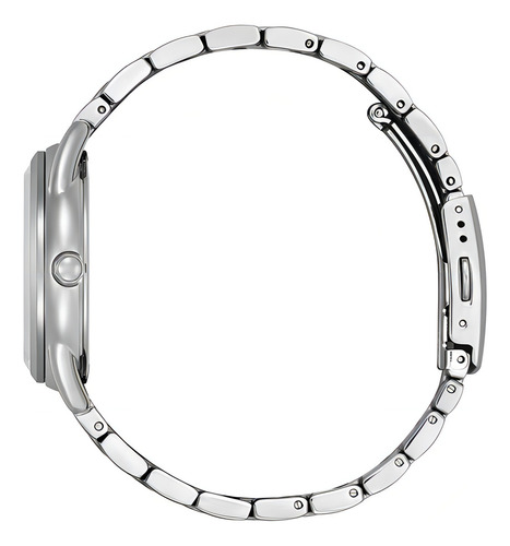 Reloj Citizen Ladies Classic Para Dama Color de la correa Plata Color del bisel Plateado Color del fondo Azul