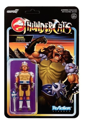 Super 7 Reaction Thundercats  Grune