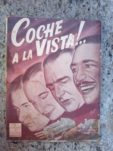 Coche A La Vista N.20 Marzo 1949 Libro De Oro Temporada 1949