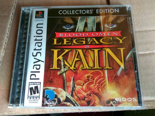 Blood Omen Legacy Of Kain Playstation One Psx, Ps2, Ps3