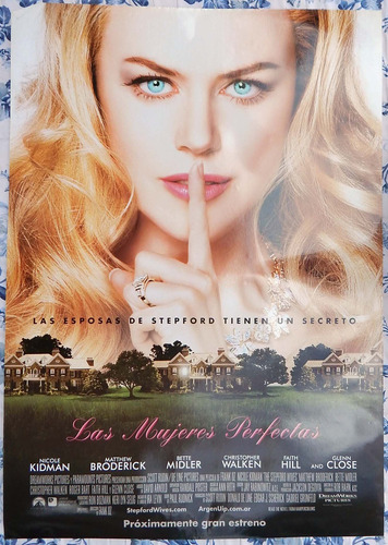 Las Mujeres Perfectas Nicole Kidman Poster Cine Original