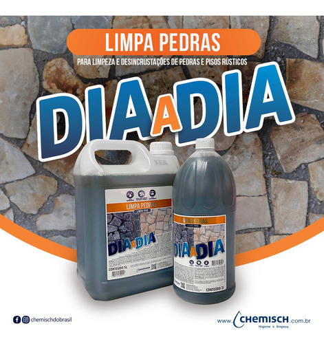 Dia A Dia Limpa Pedras Potente Removedor De Crostas 2l