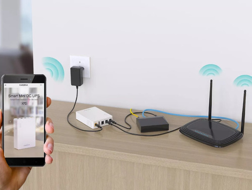 Mini Nobreak Kp3 Marsriva Roteador Internet Ont -10.000mah