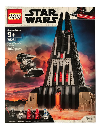 Darth Vader Castle Lego 75251 Fortaleza Castillo Mustafar