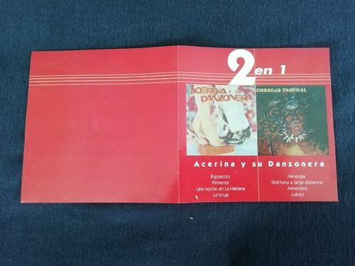 Acerina Y Su Danzonera Embrujo Tropical 2 En 1 Cd