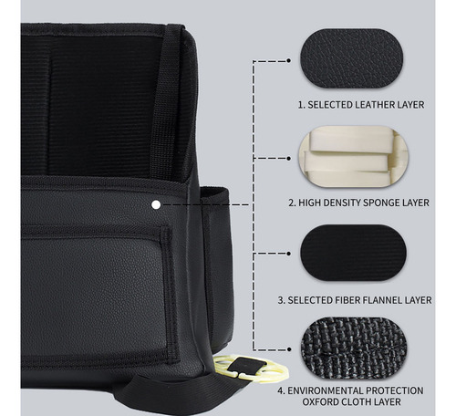 Bolsa Colgante De Almacenamiento Para Coche, Reposabrazos, C
