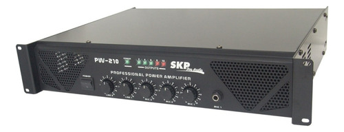 Amplificador De Potência Skp Pw 210 5 Canais 220wrms Com Cor Preto Potência De Saída Rms 220 W