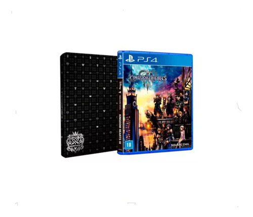 Kingdom Hearts 3 Steelbook Edition (mídia Física) - Ps4 Novo