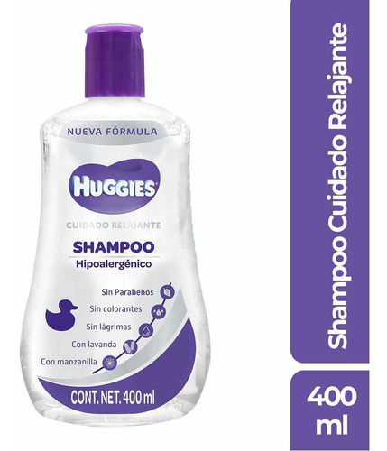 Shampoo Para Bebé Huggies 400ml