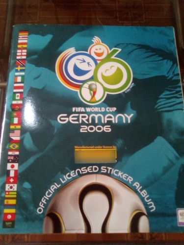  Álbum Del Mundial Alemania 2006 Completo Original Panini