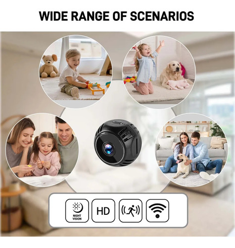 Mini Cámara Espía Full Hd 1080p Wifi Cámara De Seguridad Batería Recargable Xdl Mini Cámara De Visión Nocturna
