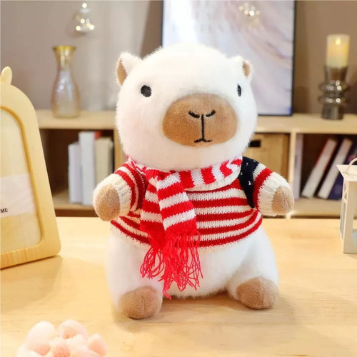 R Capivara De Pelúcia Com 9 Peças De Roupa E Acessórios