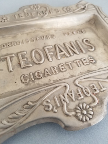 Imagen 3 de 3 de Antiguo Cenicero Publicidad Teofani's. 55307