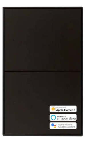 Zemismart Interruptor Inteligente Doble Sin Neutro Homekit