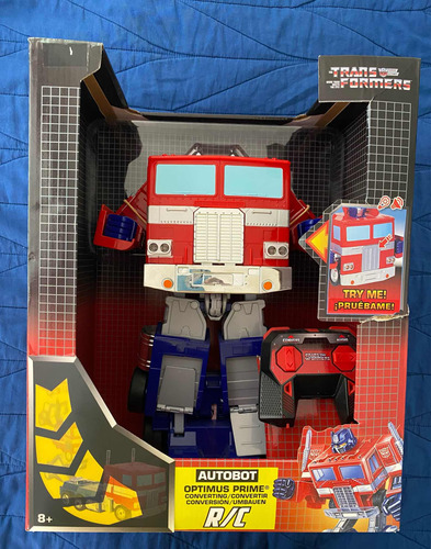 Transformer Autobot Optimus Prime Radio Control Sin Detalles