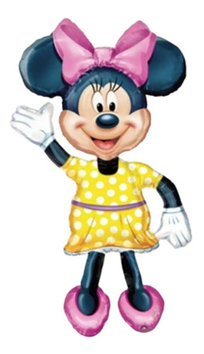 Globo Minnie Caminante Mylar  137 Cm Alto