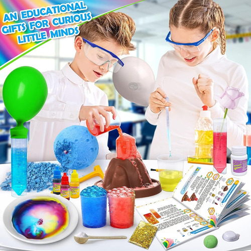 Set Ciencias Educativo 50 Experimentos Para Niños +4 Años
