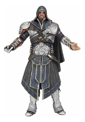 Neca 7 Inch Assassins Creed: Ezio (onyx Costume Hooded)