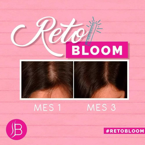 Shampoo Anticaída Y Crecimiento Bloom Organics 2 Piezas