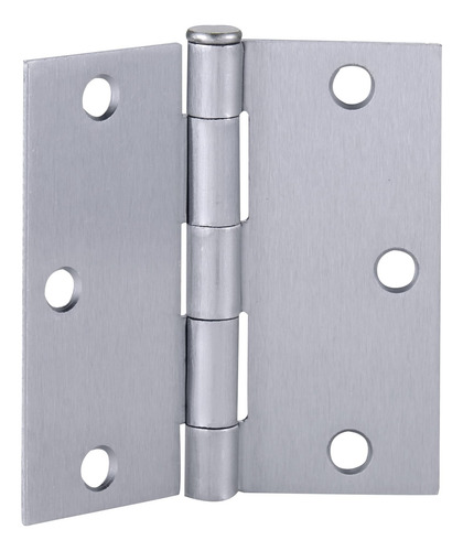 Bisagras De Puerta Interior Cromada Cepillada De 6 Paquetes-