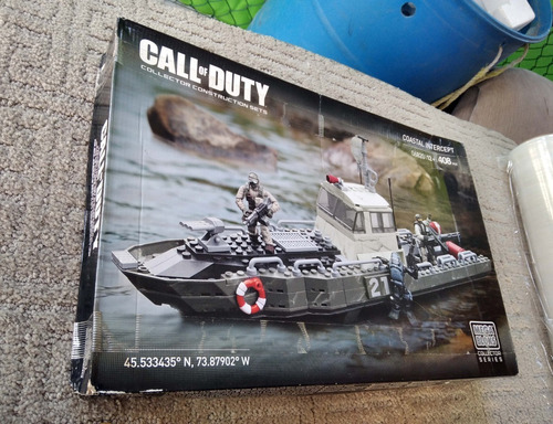 Mega Bloks Call Of Duty Coastal Intercept ( Set 2014 ) (Usado)