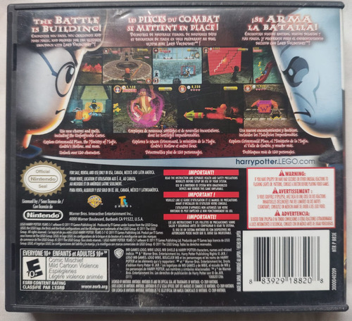 Lego Harry Potter 5-7 Para Nintendo Ds Original (Usado)