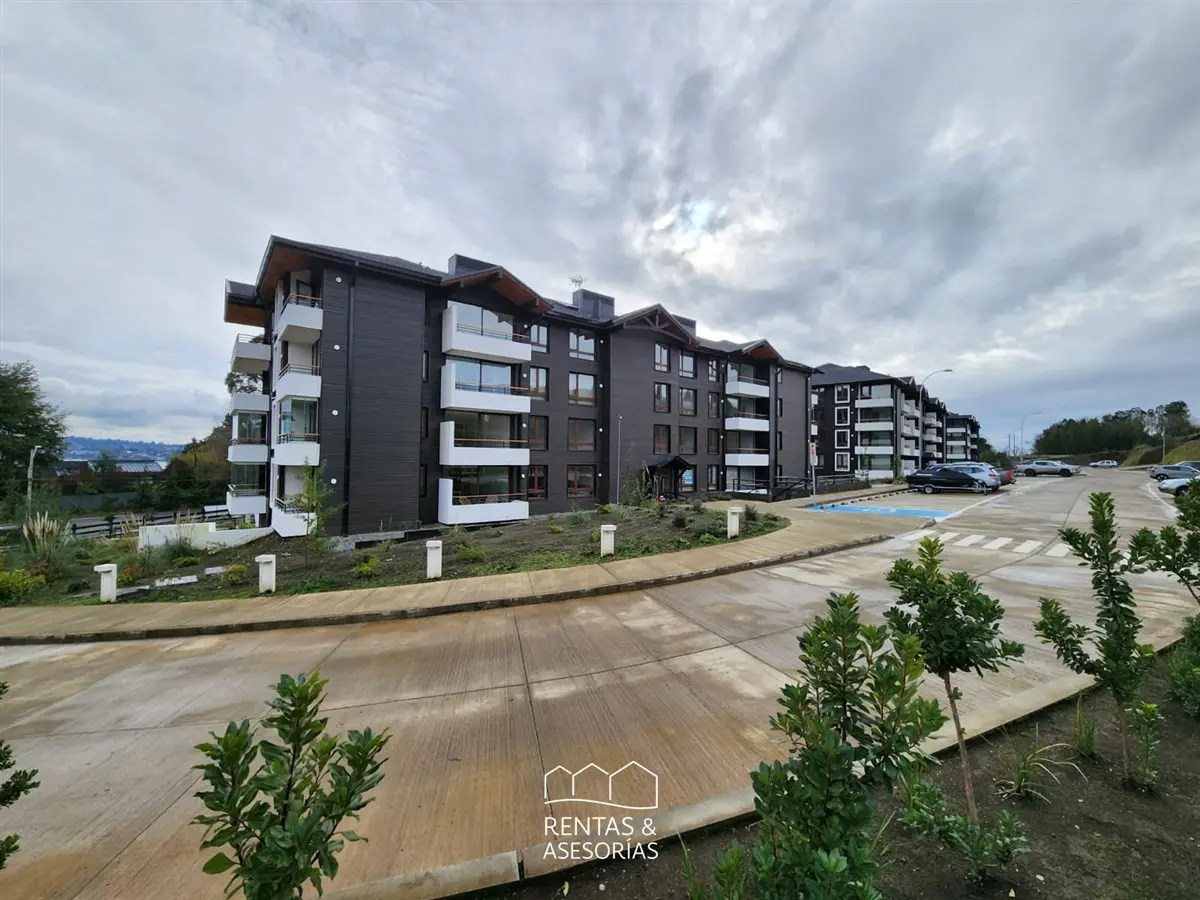 Imagen 2 de 23 de Depto. Arriendo 2d2b1e1b - Colegio Aleman - Puerto Varas