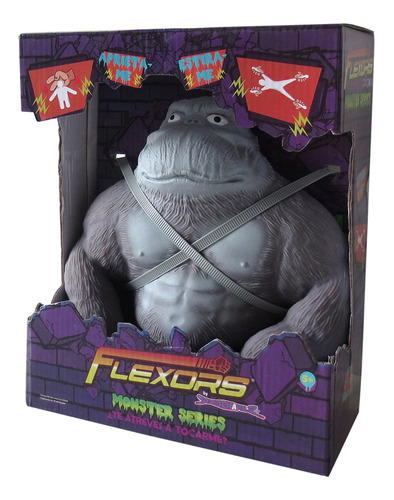 Imagen 4 de 7 de Figura Flexors Stretchapalz Coleccionable Estira Btf